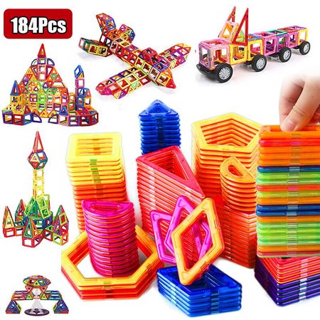 2020 Mini Size Magnetic Blocks Magnetic Designer Building Construction Toys Set Magnet Educational Toys For Children Kids Gift