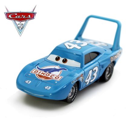 Disney Pixar Cars 2 Metal Alloy No. 43 The King DINOCO Car Model Boy Educational Toy Children Birthday Christmas Gift Brinquedo