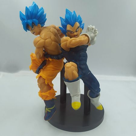 21 styles  Super Movie Broly TAG Fighters Goku Vegeta SSJ Blue Hair Figure Brinquedos PVC action figure Toys kid gift
