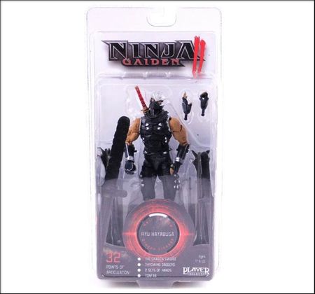Ninja Gaiden RYU HAYABUSA Joints Moveable Action Figure Model Toys