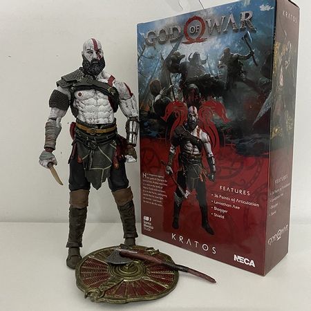 NECA God of War Action Figure Ghost of Sparta Kratos PVC Action Figure Collectible Model Toys Doll Gift 22cm