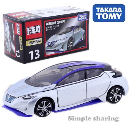 Takara Tomy Tomica Premium 13 NISSAN IDS CONCEPT Car 1:61 Miniature Diecast Baby Toys Funny Magic Kids Bauble Model Kit