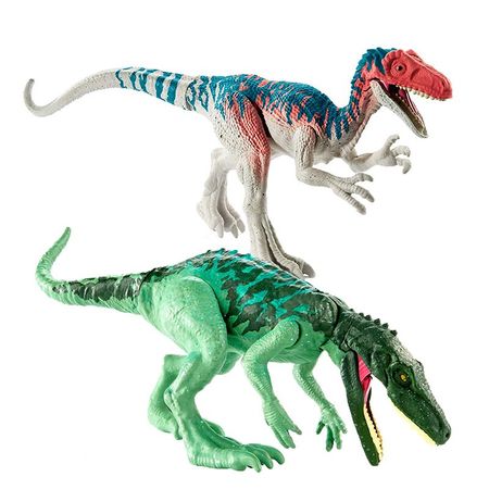 Original Jurassic World Dinosaur Basic Series Protohorn Velociraptor Chameleon King Dragon Action Figure Toys for Children Gift