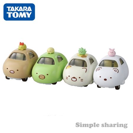 Takara TOMY DREAM TOMICA sumikko gurashi car toy model kit Diecast baby toys anime figure funny girl doll pop bauble