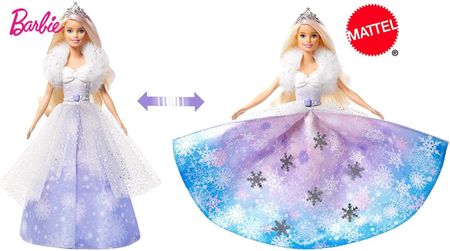 Mattel Barbie Series Ice Snow Princess Girl's present for children  Toy Birthday Gifts Children's Toys