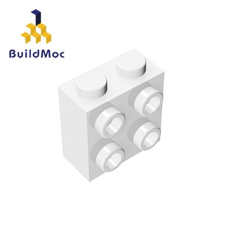 BuildMOC Compatible Assembles Particles 22885 1x2x1.66 For Building Blocks Parts DIY LOGO Educational Tech Parts Toys