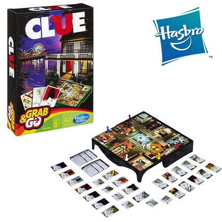 Hasbro Cluedo Grab & Go Travel Game