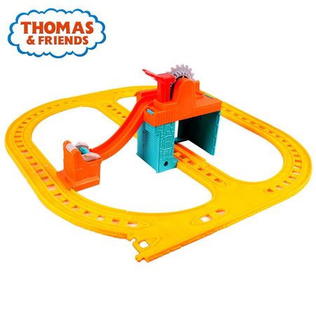 Original Thomas and Friends Kid's Engineer Building Toy Thomas Train Railway Car Toy Set Brinquedos Percy Collection CDV08