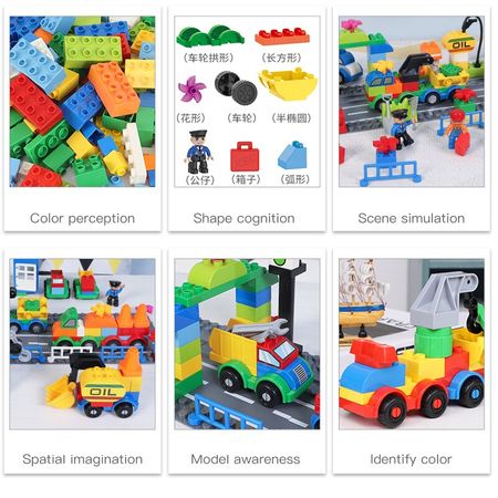 Building Blocks Compatible Major Brands Duploe Constructor Accessories Enlighten Bricks Toys for Kids