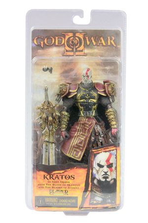NECA God of War 2 II Kratos in Ares Armor W Blades 7