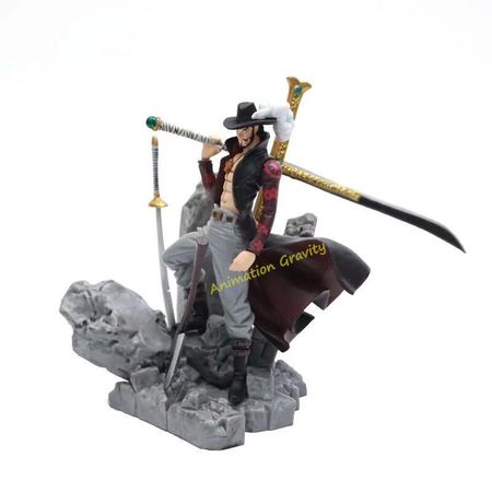 Japanese Anime One Piece Luffy Chopper Dracule Mihawk Shanks PVC Action Figure Collectible Model Christmas Gift Toy