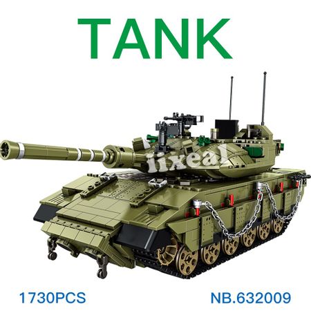Fit Lego TANK Toys Building Blocks Technic Military Police Big Bricks for Children Boys Gifts Cool Movie WW2 Tanks Car 1730PCS