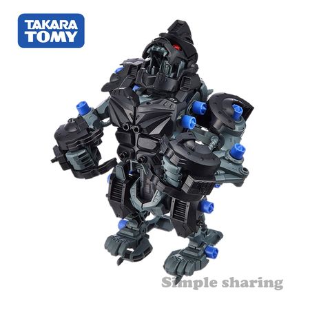 TAKARA TOMY ZOIDS Wild ZW10 Knuckle Kong(gorilla Species) Assembly Kit Plastic Motorized Action Figure Model