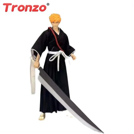 Tronzo 18cm DASIN Anime BLEACH Kurosaki Ichigo ABS Action Figure GT Model Toy Gifts