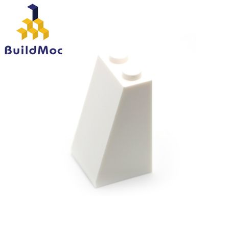 BuildMOC 30499 Slope 75 2 x 2 x 3 - Undetermined Stud Type For Building Blocks Parts DIY LOGO Educational Tech Parts Toys