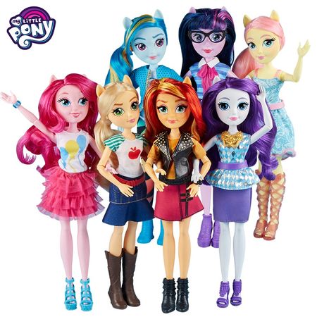 My Little Pony Equestria Girls Figure ball jointed doll Rainbow Pony Magic Princess Action Figures Toys for Kids Bonecas Gift