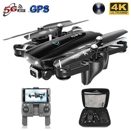 GPS Drone With 4K Camera 5G WIFI FPV RC Foldable Quadcopter Drone Flying Gesture Photos Video Helicopter Toy
