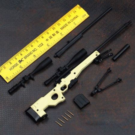 1/6 Scale AWML96A1 minitoys Weapon Gun Model Accessories  PM Sniper Rifle Gun Toy Fit 12'' Soldier