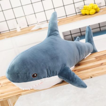 1PC 42CM Soft Simulation Cute Shark Plush Toys Kawaii Stuffed Russian Pillow for Kids Children Boys Girls Birthday Gifts