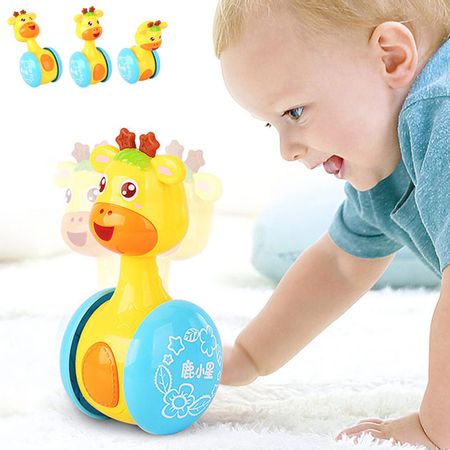 Baby Toys Fun Little Loud Bell Baby Ball Rattles Toy Develop Baby Intelligence Grasping Toy HandBell Rattle Toys For Baby/Infant