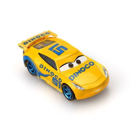 Disney cars 3Pixar Mcqueen storm 1:55 die-cast metal alloy yellow toy car children's gift
