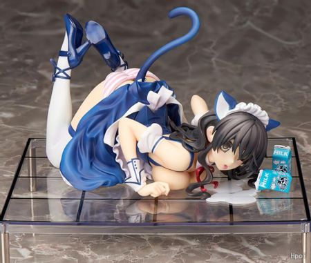 Japan Anime CAT LAP MILK Collectible Sexy Girls PVC Action Figure Model Toys