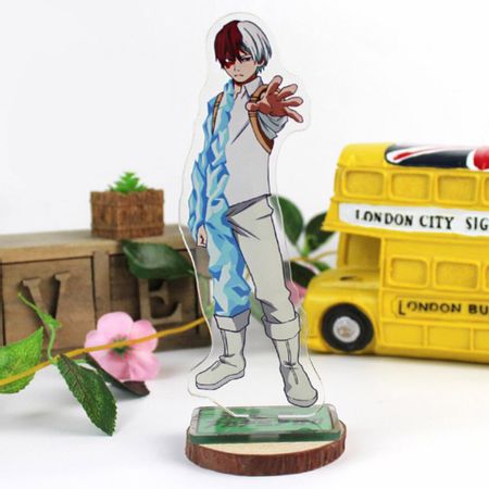 Tronzo My Hero Academia All Might Midoriya Izuku Bakugou Katsuki Todoroki Shoto Acrylic Stand Figure Model Plate Holder Toys