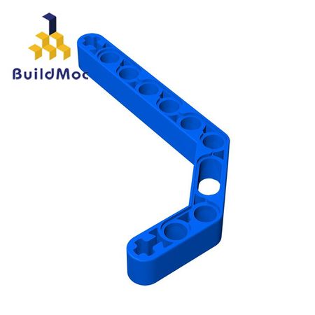 BuildMOC Compatible Assembles Particles 32009 3X7 For Building Blocks Parts DIY LOGO Educational Tech Parts Toys