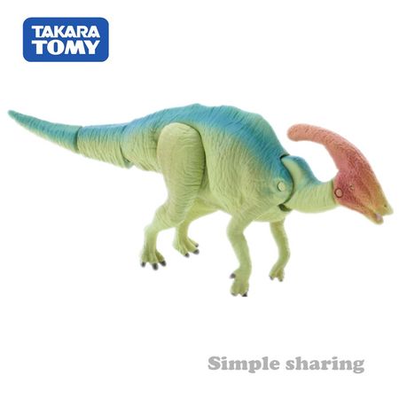 Takara Tomy Tomica Parasaurolophus Al 18 Diecast Resin Dinosaur Model Kit Hot Pop Baby Toys Funny Magic Kids Dolls Soft Puppets