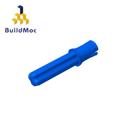BuildMOC Compatible Assembles Particles 18651 1x3 For Building Blocks Parts DIY LOGO Educational Tech Parts Toys