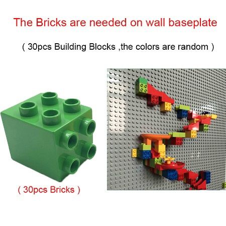 30PCS Bricks