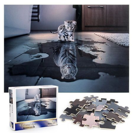 1000Pcs Puzzle 70*50cm Thickened Paper Puzzles Educational Toys for Adults Decoration Collectiable Bedroom Decoration Home Game