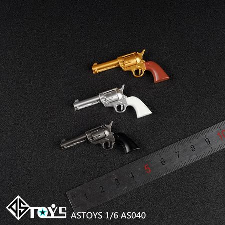 1/6 ASTOYS AS040 Revolver Pistol Gun Weapon ModelToy For 12 inches Action Figure