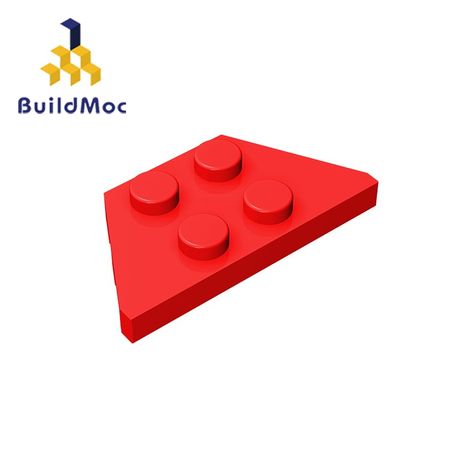 BuildMOC Compatible Assembles Particles 51739 2x4 For Building Blocks Parts DIY LOGO Educational Tech Parts Toys