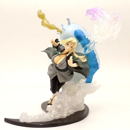 22cm Anime Naruto Figures Tsunade Figuarts Zero Shippuden Senju Tsunade Naruto Action Figure Collection Model Toys