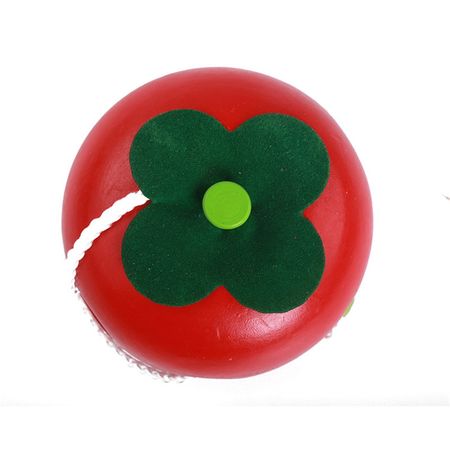 Wooden Threading Beads Toys for Chidlren Insect Eat Apples Exercise Handsmade Ability DIY Early Educational Classic Toy Gifts