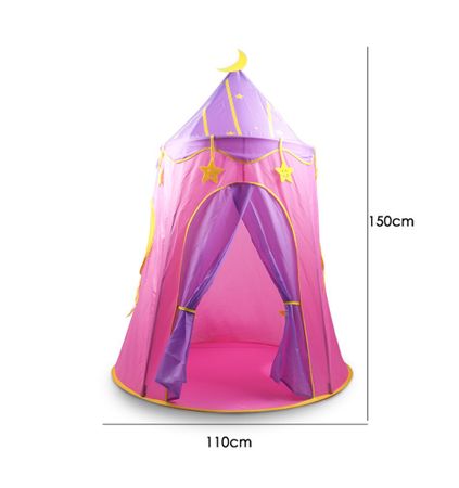 1.5M Children's Tent Teepee Tent For Kids Baby Play House For Children Cabana Princess Castle Foldable Baby Tent Tipi Infantil