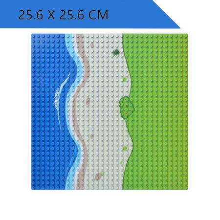 Fit Lego City Road Street Base Plate Straight Curve DIY Building Blocks Baseplate Parts Baseboard Educational Toy Christmas Gift