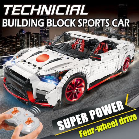 3408Pcs City Bricks Technic RC/non-RC Racing Car Function Remote Control MOC Sports Car Building Blocks Toys For kid