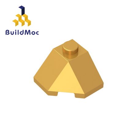 BuildMOC Compatible Assembles Particles 13548 2x2 For Building Blocks Parts DIY LOGO Educational Tech Parts Toys