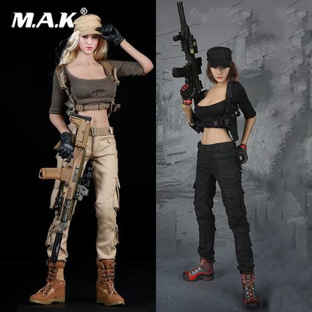 1/6 scale FG010 Female Shooter Suits  Clothes  F 12 