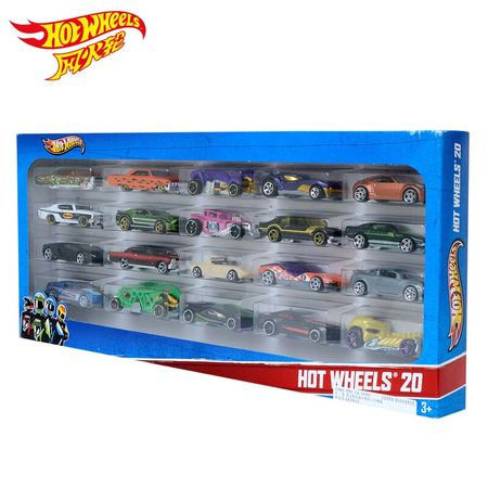 Hotwheels Hot Sports Alloy Car 20 Piece loaded Hotwheels H7045 Slot Car Model For Boys Gift Educational Toys For Kids