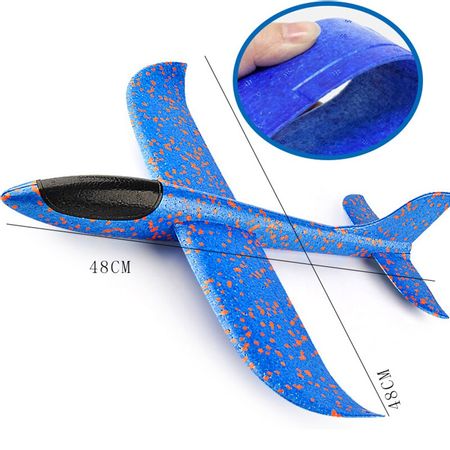 Hand Throw Plane Fly Challenge Glider Race Toys for Children Model Party Competition Fillers set DIY Airplane Education Boys Toy
