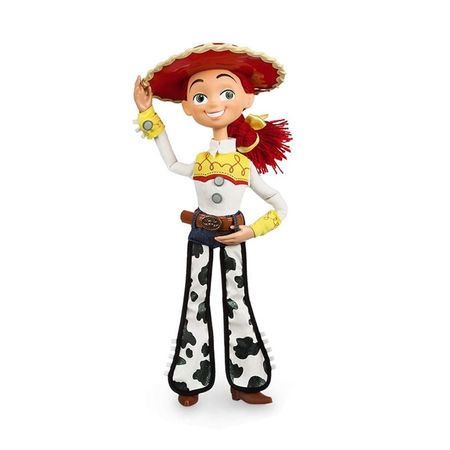 Original Disney Pixar Toy Story 4 Action Figures Educational Toy Talking Woody Jessie Buzz Lightyear Bo Peep Model Doll Toy Gift