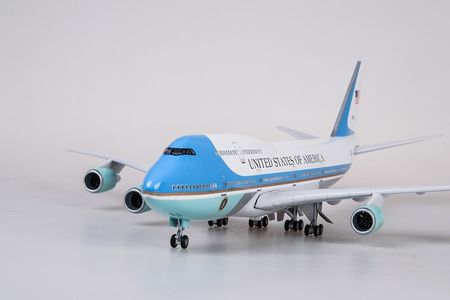 1:150 B747 Airplane Toy Resin US Air Force One Airplane Airliner Passager Plane Model