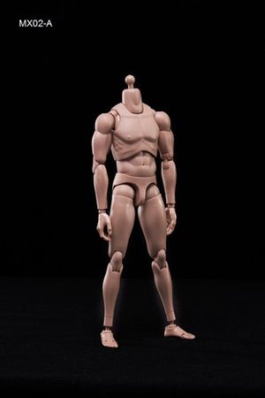MX02-A/B 1/6 Scale Male Body Model Toy Fit 12