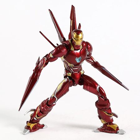 NEW Hot Marvel Avengers IRON MAN MK50 NANO WEAPON SET Infinity War Action Figures Model Toys