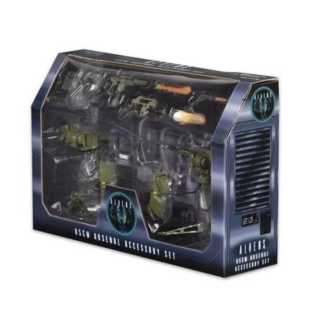 14-pack NECA ALIENS Uscm Arsenal Accessory Set PVC Action Figures Collectible Model Toys