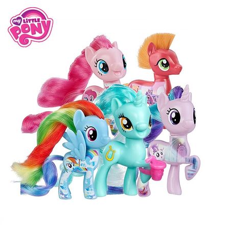 Original My Little Pony Toys Rainbow Dash Toys for Girls Juguetes Action Figure Dolls Toys for Children My Little Pony Birthday