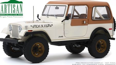 GreenLight  1: 18 1979 Jeep CJ-7 Golden Eagle Collection Metal Die-cast Simulation Model Cars Toys